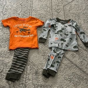 Bundle of Two sets of Pajamas 18 Mo.